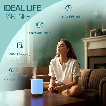 Essential Oil Diffuser for Home 300 ml Quiet