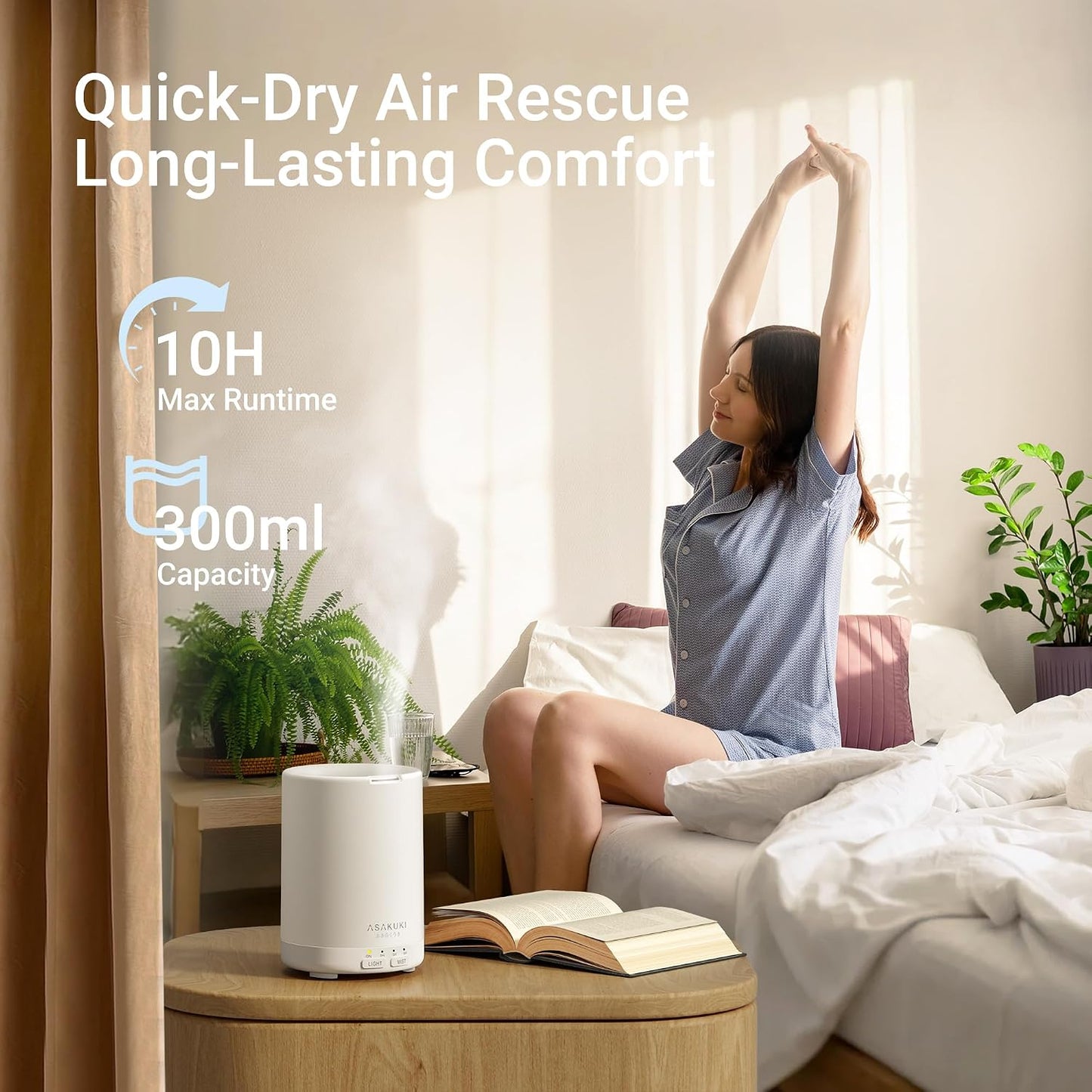 Essential Oil Diffuser for Home 300 ml Quiet