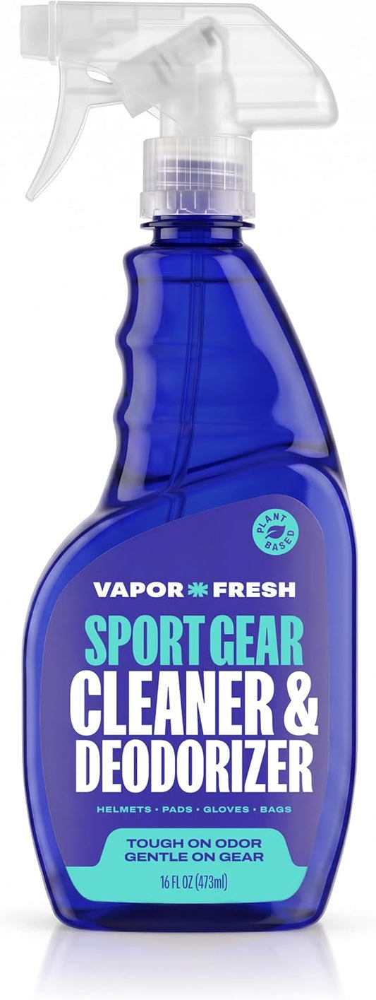 Sports Cleaner and Deodorizer - For Boxing Gloves, Sports Pads, Helmets, Gym Bags, Gym Equipment and More - Naturally Powered By Plants, 16 Fl Oz (1-Pack)