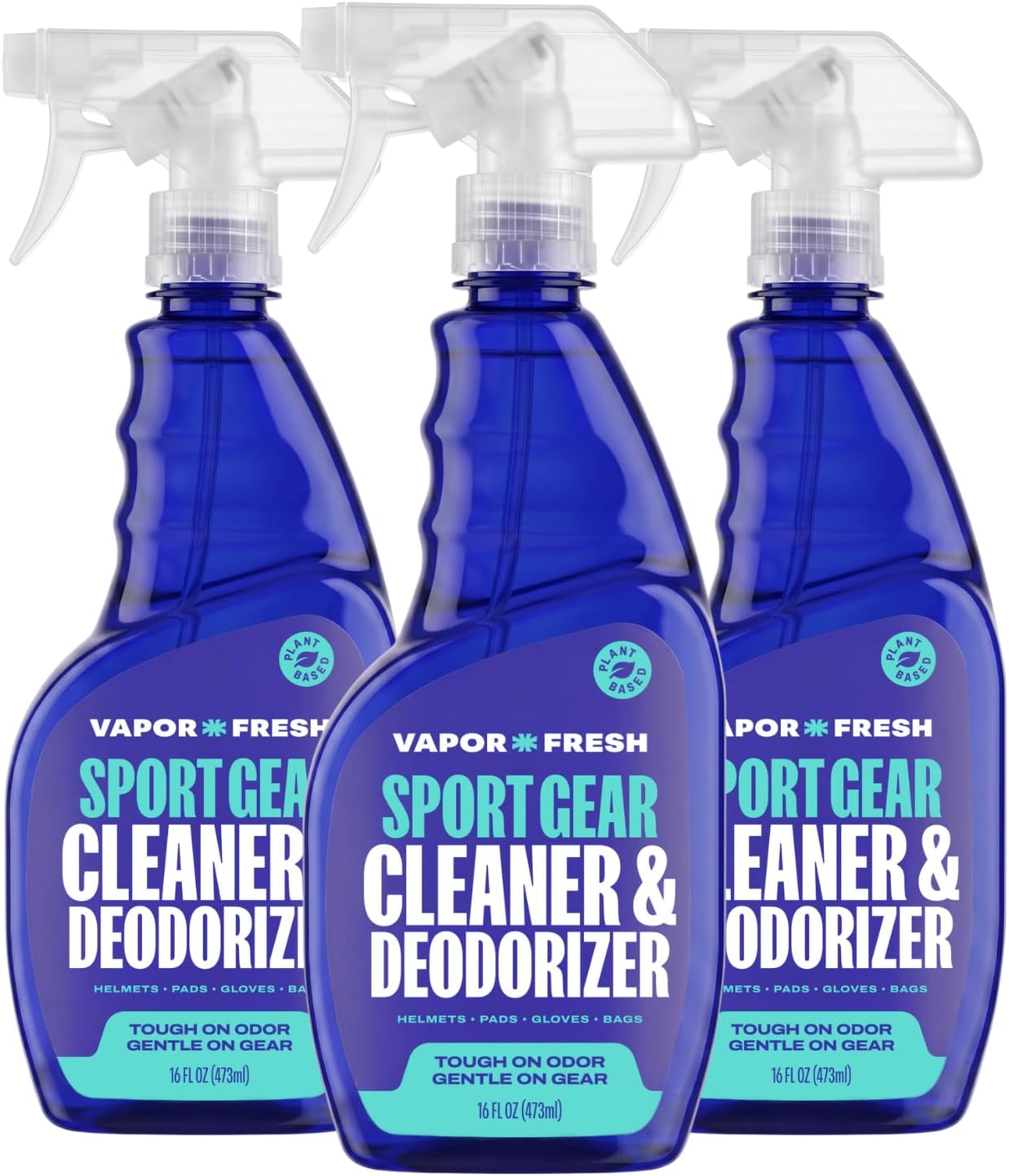 Sports Cleaner and Deodorizer - For Boxing Gloves, Sports Pads, Helmets, Gym Bags, Gym Equipment and More - Naturally Powered By Plants, 16 Fl Oz (1-Pack)