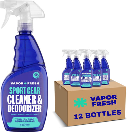 Sports Cleaner and Deodorizer - For Boxing Gloves, Sports Pads, Helmets, Gym Bags, Gym Equipment and More - Naturally Powered By Plants, 16 Fl Oz (1-Pack)
