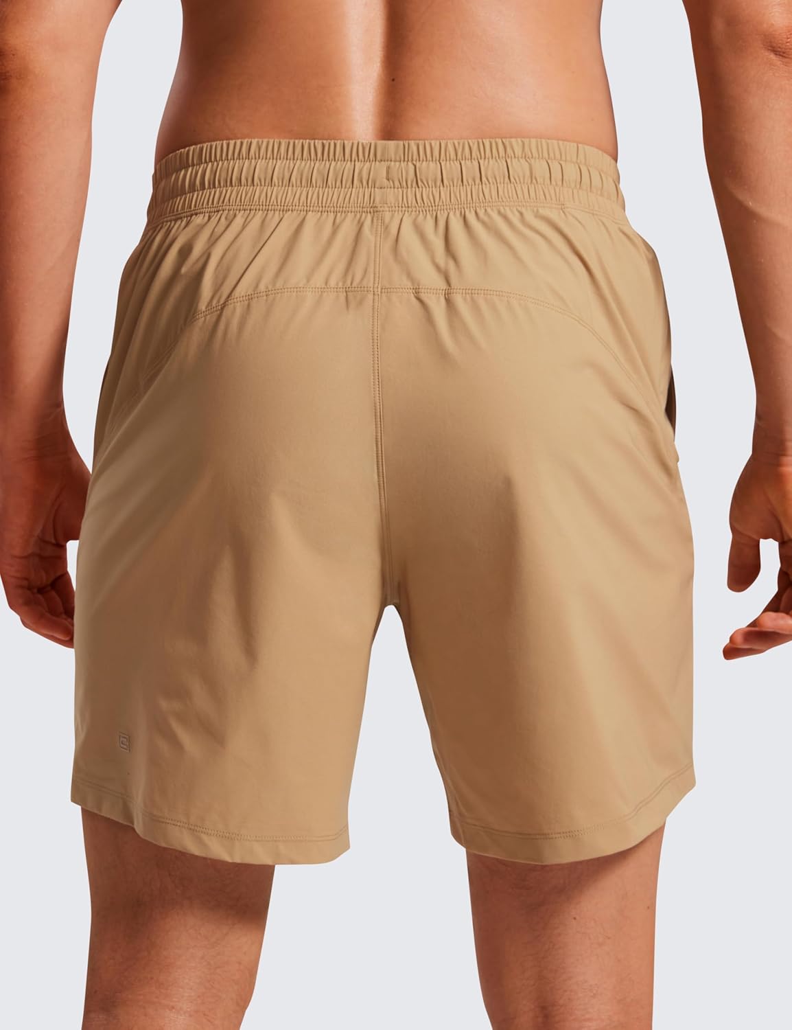 Lightweight Workout Shorts 7" | for Hot Day, Sweat-Wicking, Quick Dry, Casual, Zipper Pocket, for Men