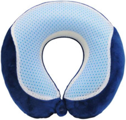 Gel Neck Pillow BCO6878GEL Cooling Gel Travel Pillow for Airplane Memory Foam Cool Neck Support and Relief - Assorted