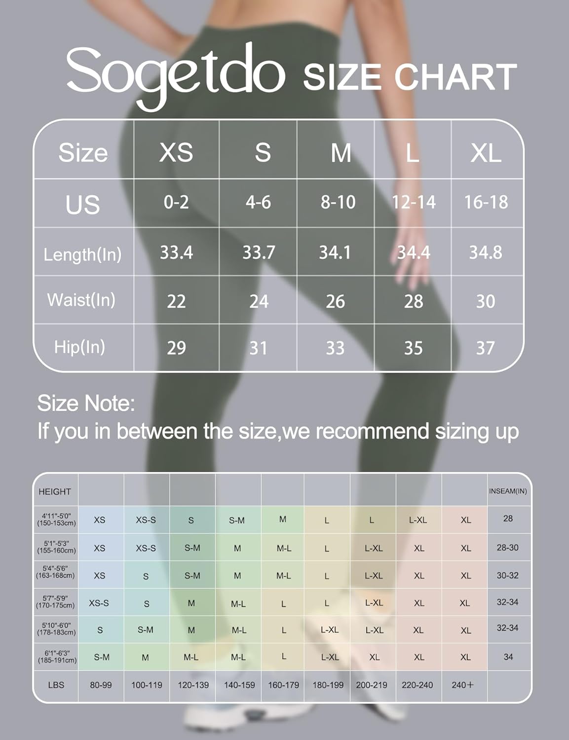 Yoga Leggings for Women Hidden Scrunch Butt Non See Through High Waisted No Front Seam Athletic Gym Workout Pants