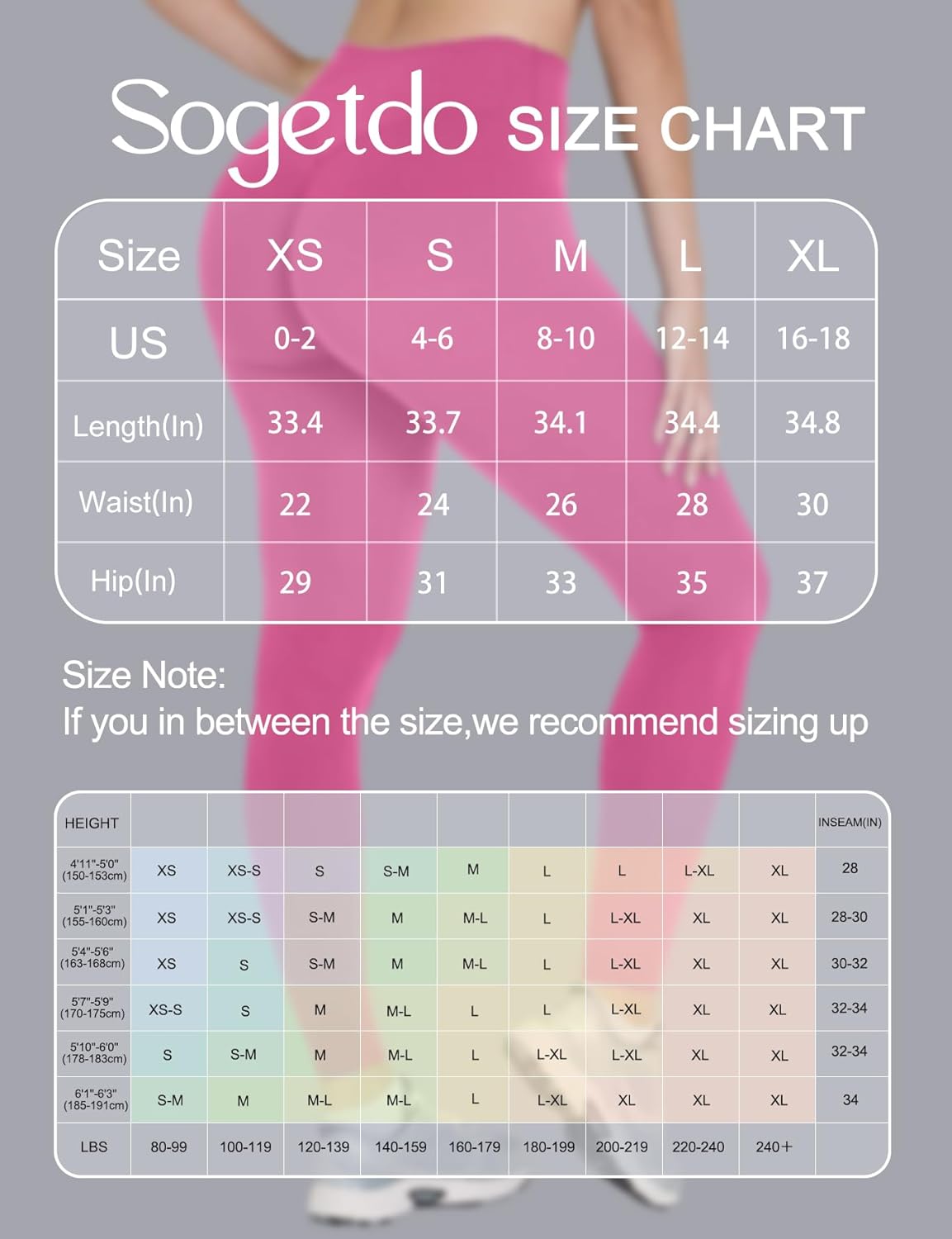 Yoga Leggings for Women Hidden Scrunch Butt Non See Through High Waisted No Front Seam Athletic Gym Workout Pants