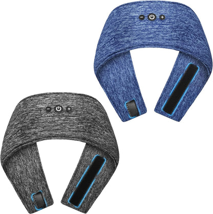 Adjustable Bluetooth Sleeping Headphones Headband for Men Women 2PCS