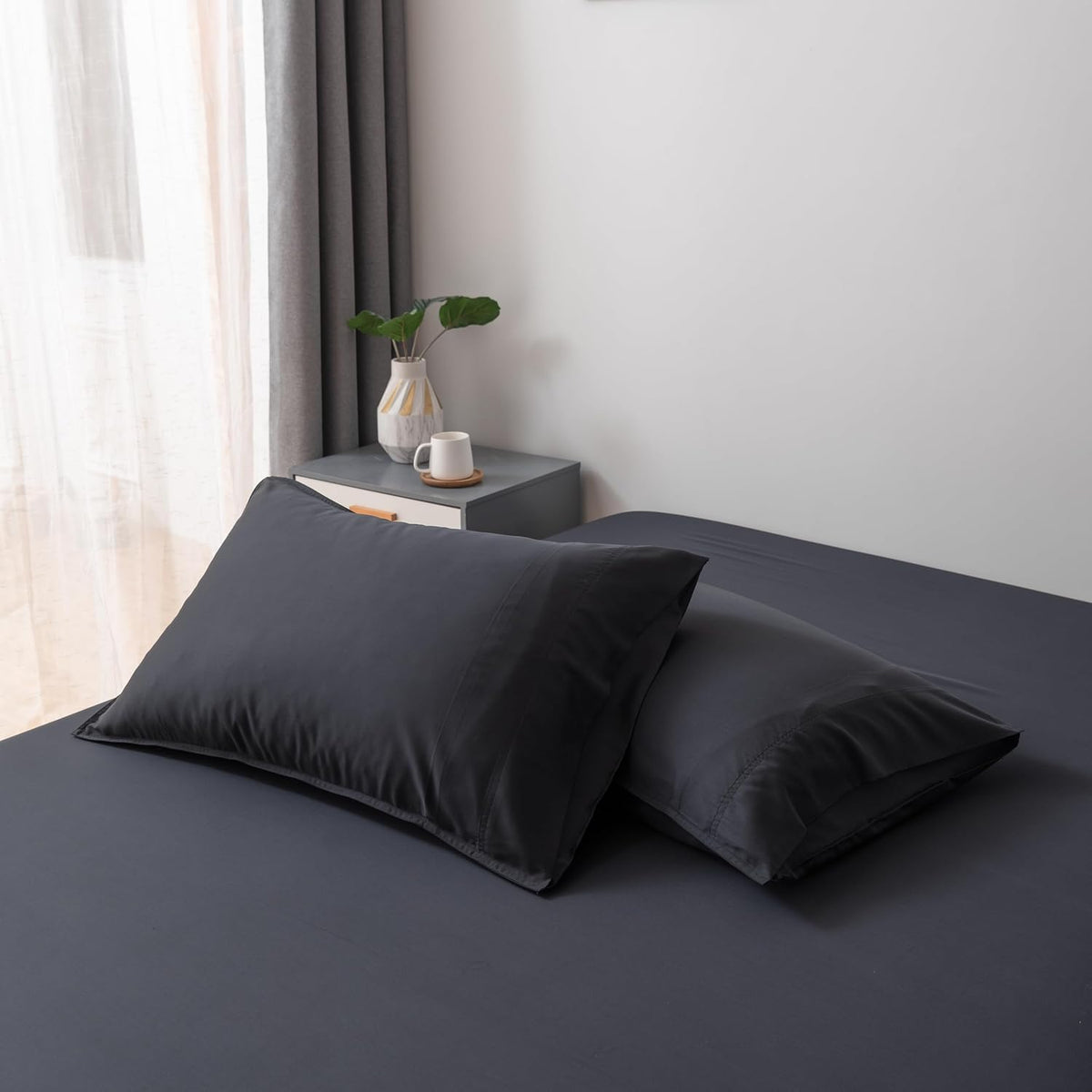 Bella Coterie | Luxury Bamboo Viscose Standard Size Pillowcase Set