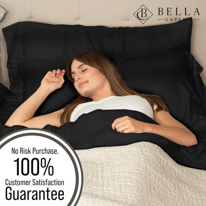 Bella Coterie | Luxury Bamboo Viscose Standard Size Pillowcase Set