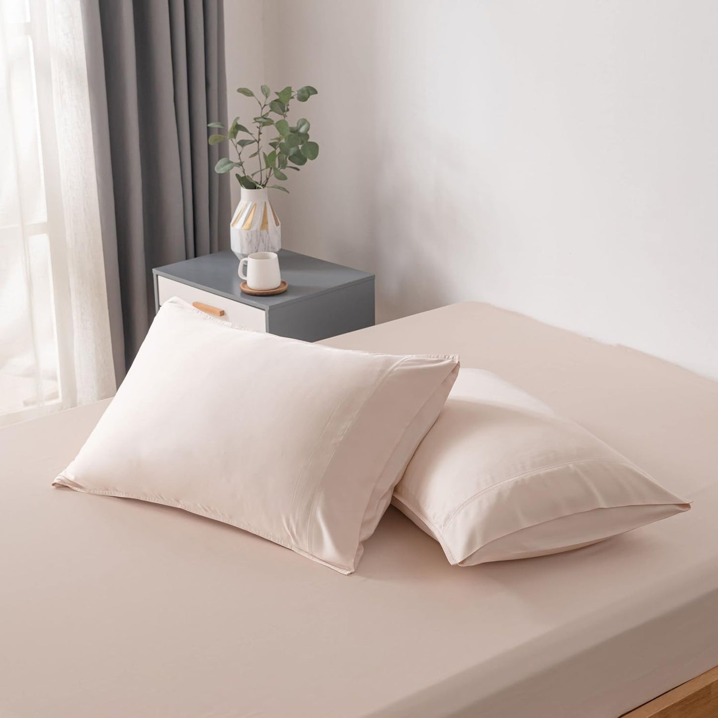 Bella Coterie | Luxury Bamboo Viscose Standard Size Pillowcase Set
