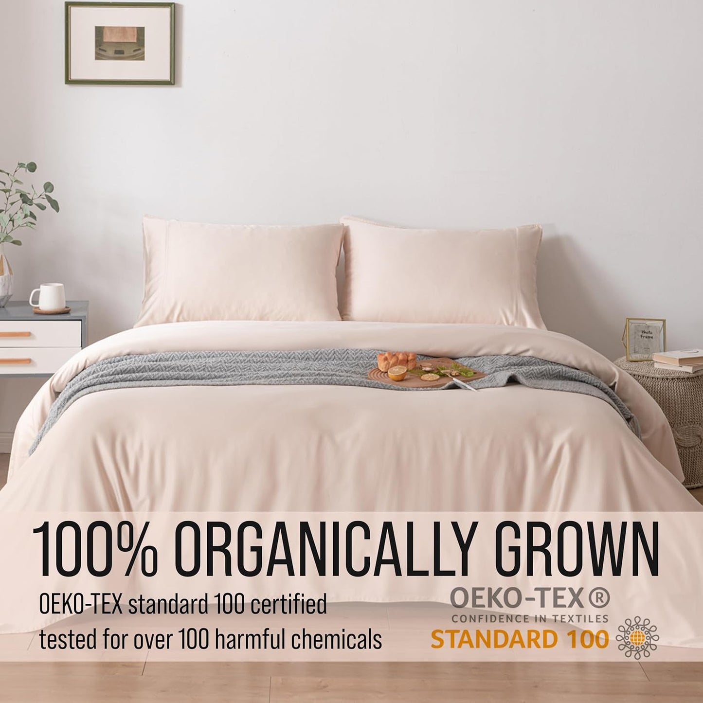 Bella Coterie | Luxury Bamboo Viscose Standard Size Pillowcase Set