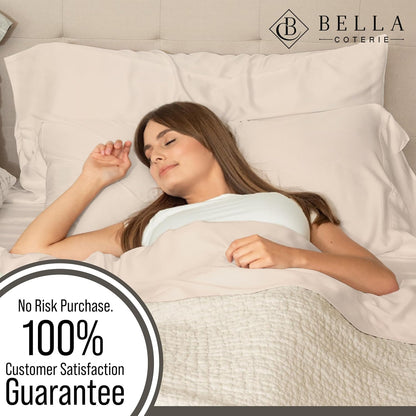 Bella Coterie | Luxury Bamboo Viscose Standard Size Pillowcase Set