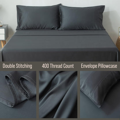 Bella Coterie | Luxury Bamboo Viscose Standard Size Pillowcase Set