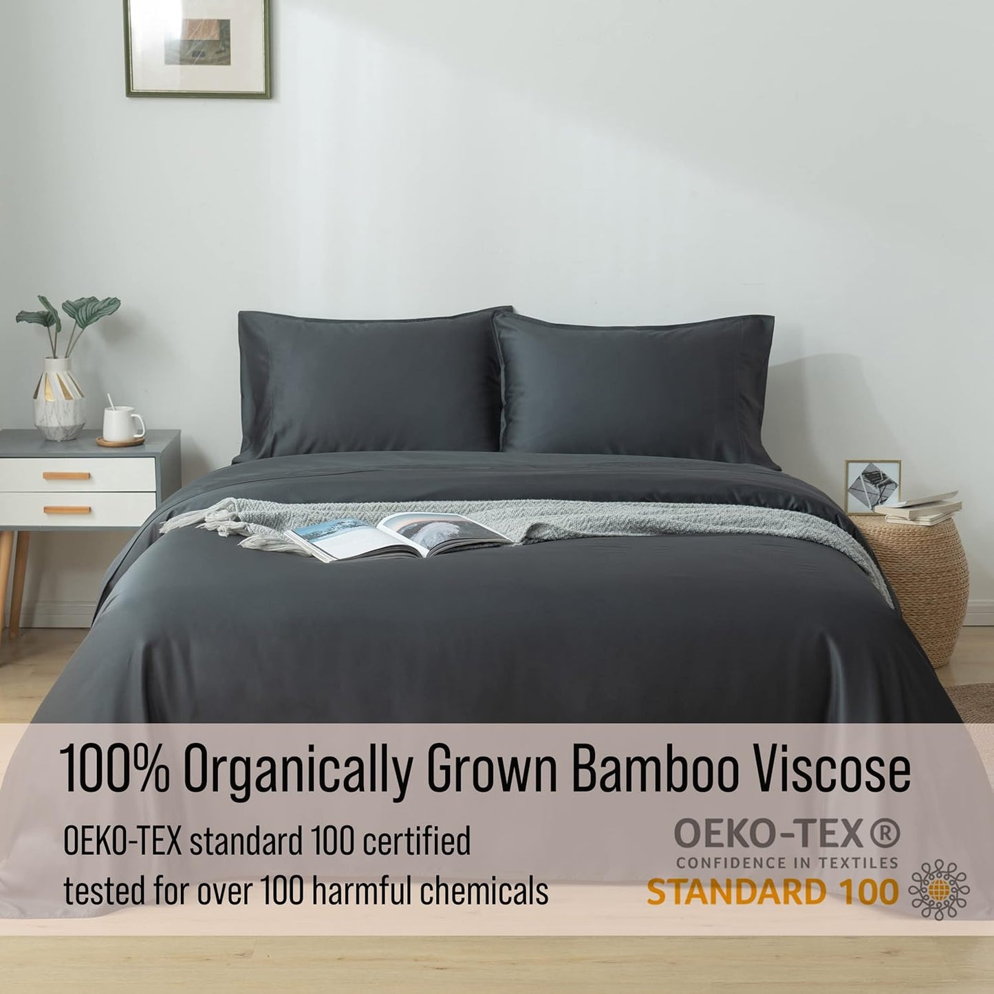 Bella Coterie | Luxury Bamboo Viscose Standard Size Pillowcase Set