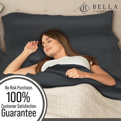 Bella Coterie | Luxury Bamboo Viscose Standard Size Pillowcase Set