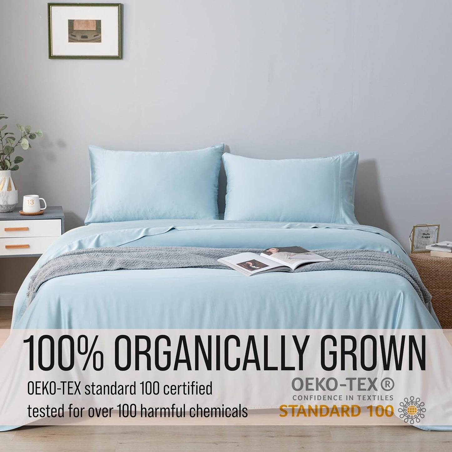 Bella Coterie | Luxury Bamboo Viscose Standard Size Pillowcase Set