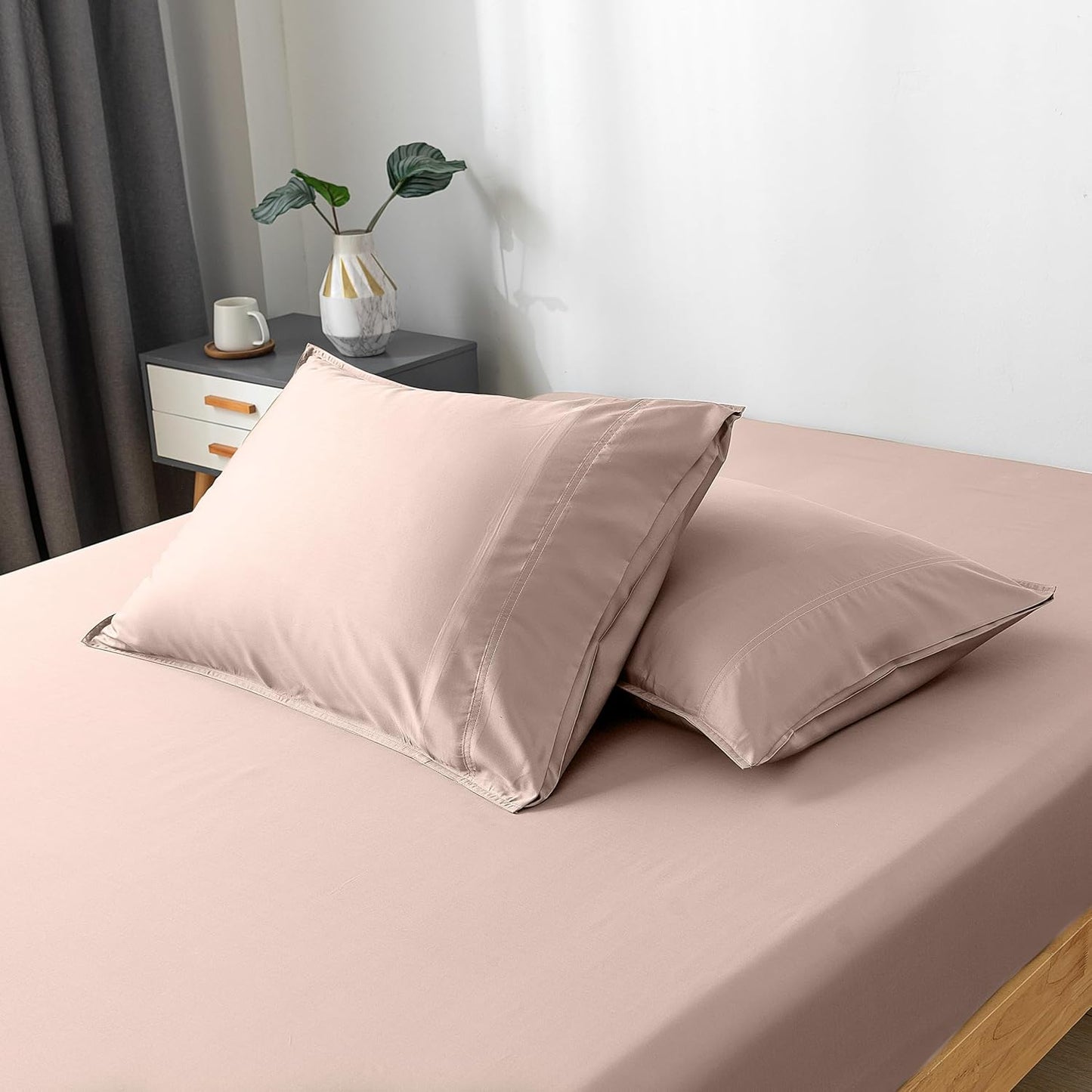 Bella Coterie | Luxury Bamboo Viscose Standard Size Pillowcase Set