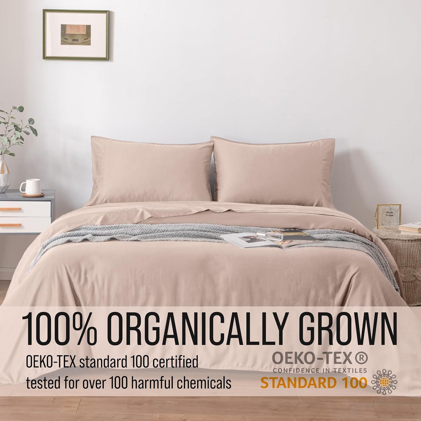 Bella Coterie | Luxury Bamboo Viscose Standard Size Pillowcase Set