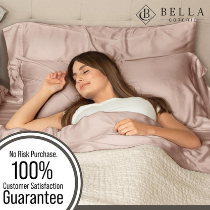 Bella Coterie | Luxury Bamboo Viscose Standard Size Pillowcase Set