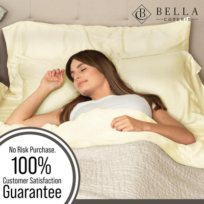 Bella Coterie | Luxury Bamboo Viscose Standard Size Pillowcase Set
