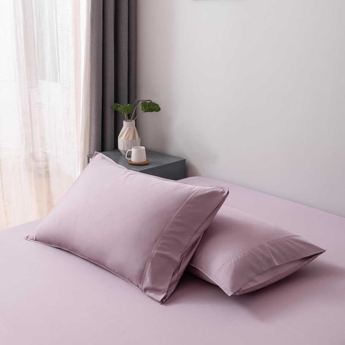 Bella Coterie | Luxury Bamboo Viscose Standard Size Pillowcase Set