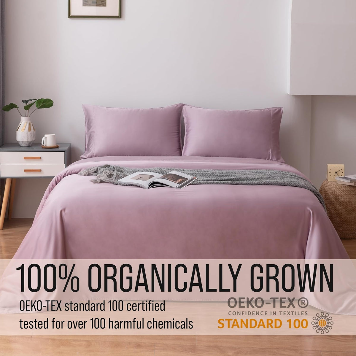 Bella Coterie | Luxury Bamboo Viscose Standard Size Pillowcase Set