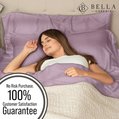Bella Coterie | Luxury Bamboo Viscose Standard Size Pillowcase Set