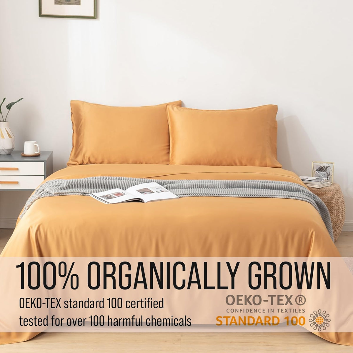 Bella Coterie | Luxury Bamboo Viscose Standard Size Pillowcase Set