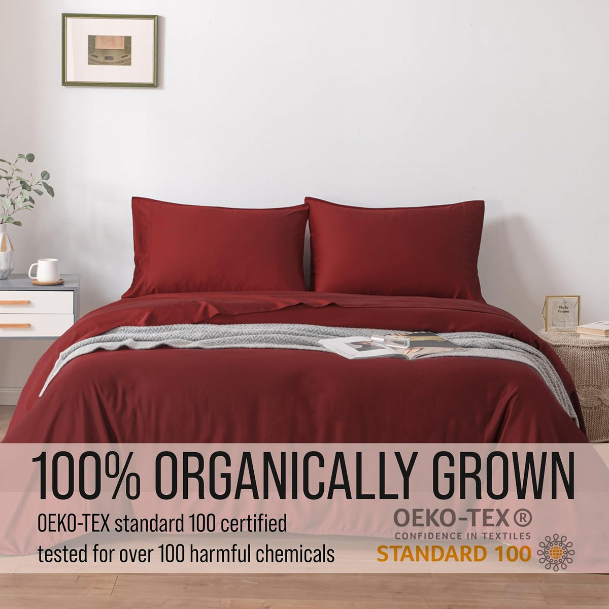Bella Coterie | Luxury Bamboo Viscose Standard Size Pillowcase Set