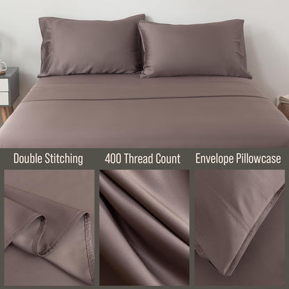 Bella Coterie | Luxury Bamboo Viscose Standard Size Pillowcase Set
