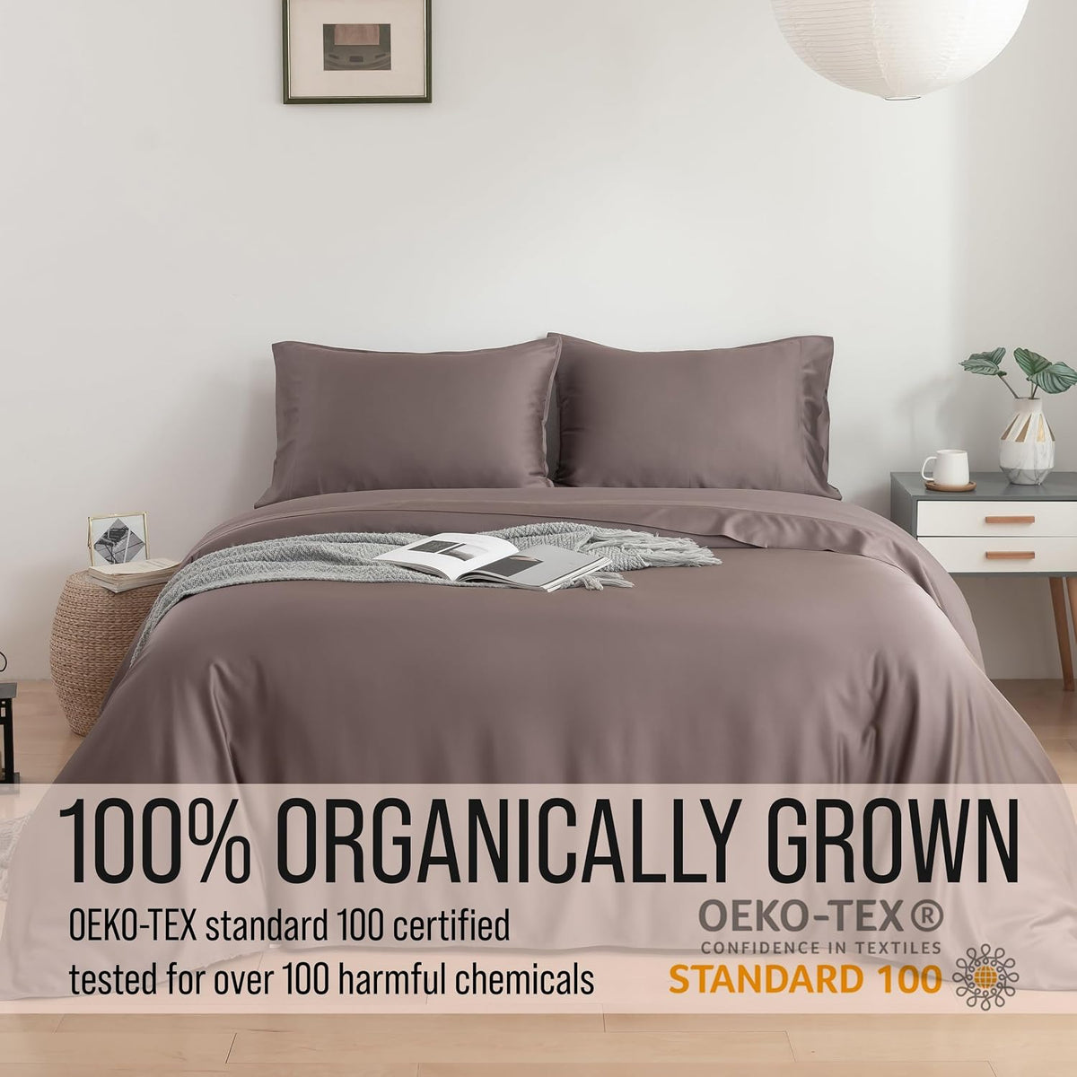 Bella Coterie | Luxury Bamboo Viscose Standard Size Pillowcase Set