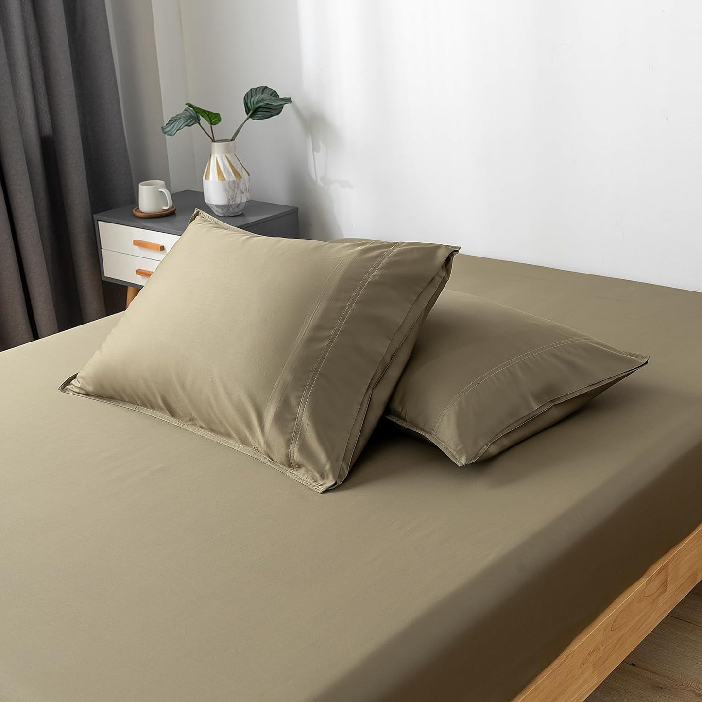 Bella Coterie | Luxury Bamboo Viscose Standard Size Pillowcase Set