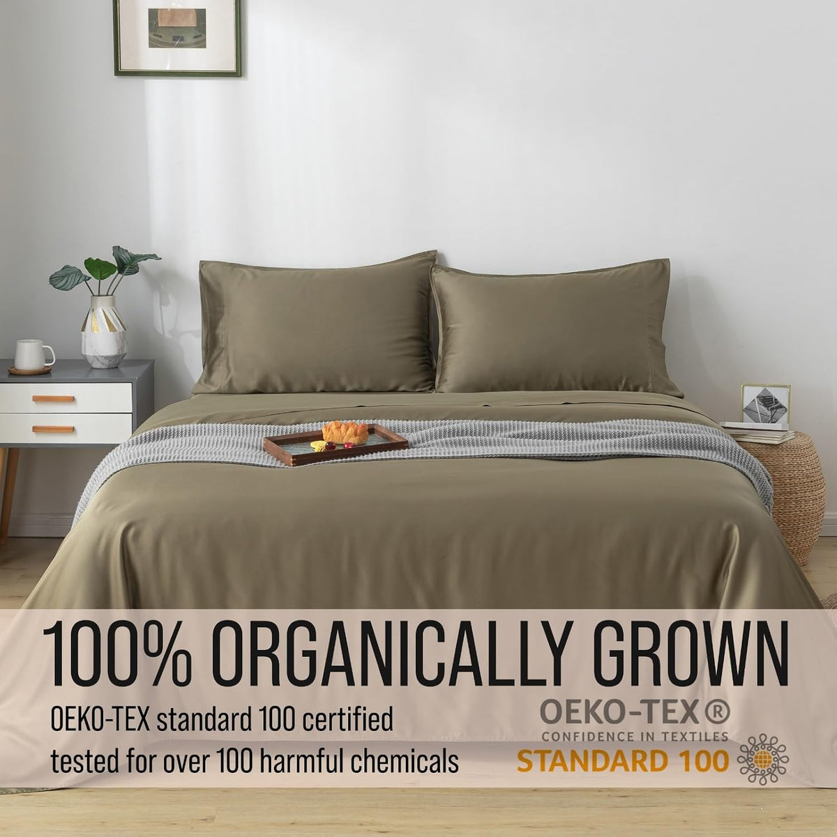 Bella Coterie | Luxury Bamboo Viscose Standard Size Pillowcase Set