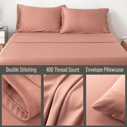 Bella Coterie | Luxury Bamboo Viscose Standard Size Pillowcase Set