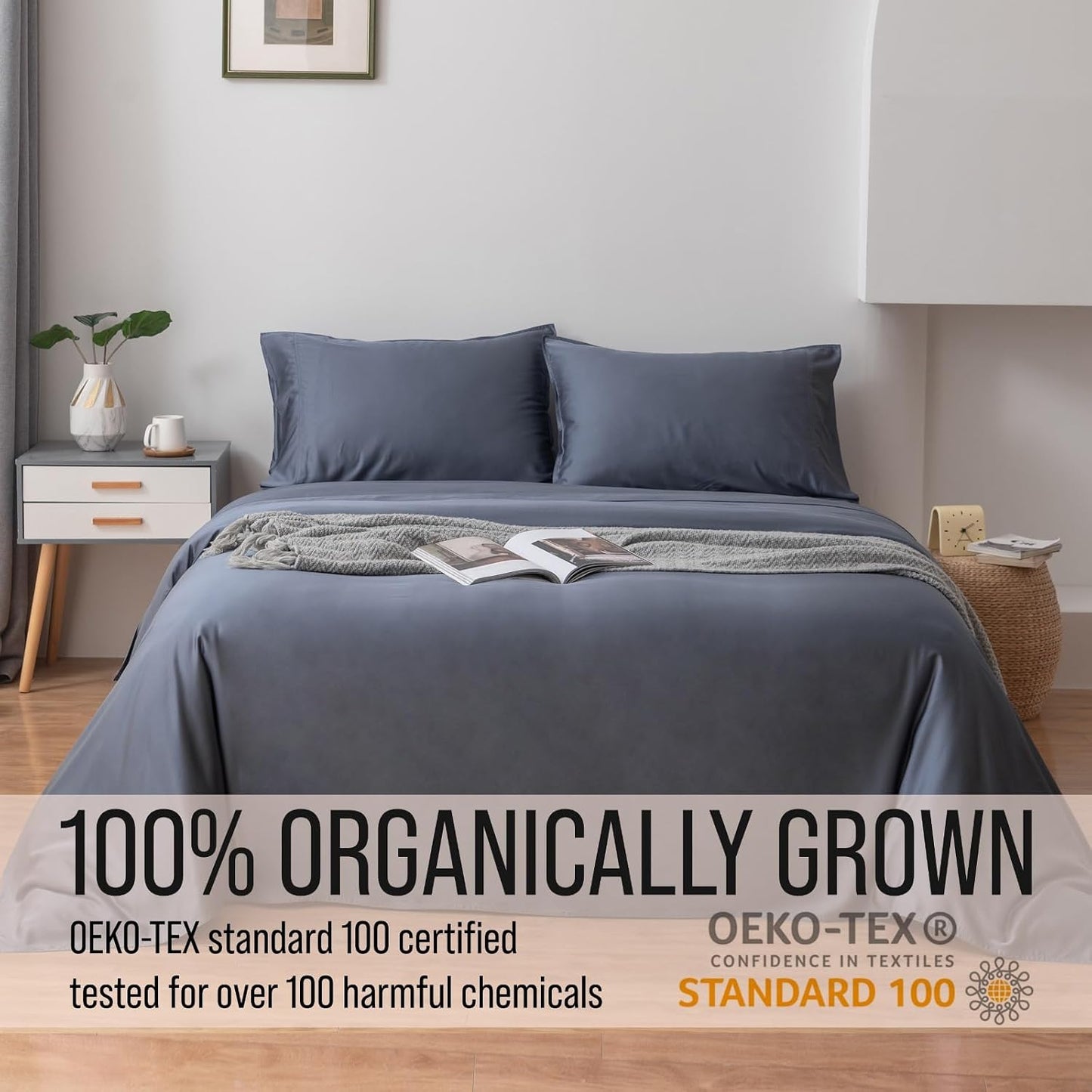 Bella Coterie | Luxury Bamboo Viscose Standard Size Pillowcase Set