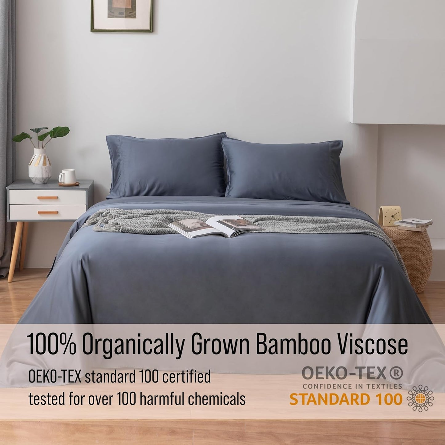 Bella Coterie | Luxury Bamboo Viscose Standard Size Pillowcase Set