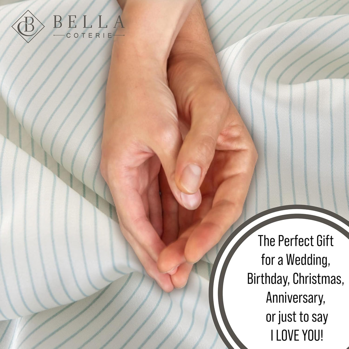 Bella Coterie | Luxury Bamboo Viscose Standard Size Pillowcase Set