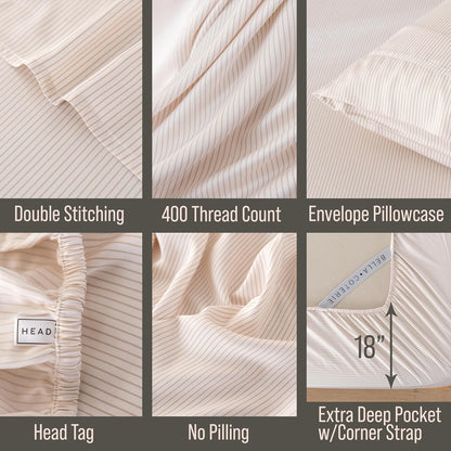 Bella Coterie | Luxury Bamboo Viscose Standard Size Pillowcase Set