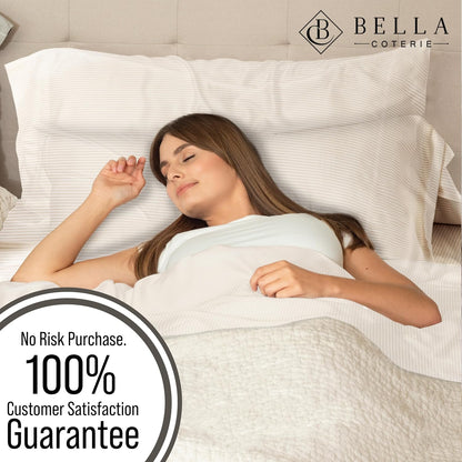 Bella Coterie | Luxury Bamboo Viscose Standard Size Pillowcase Set