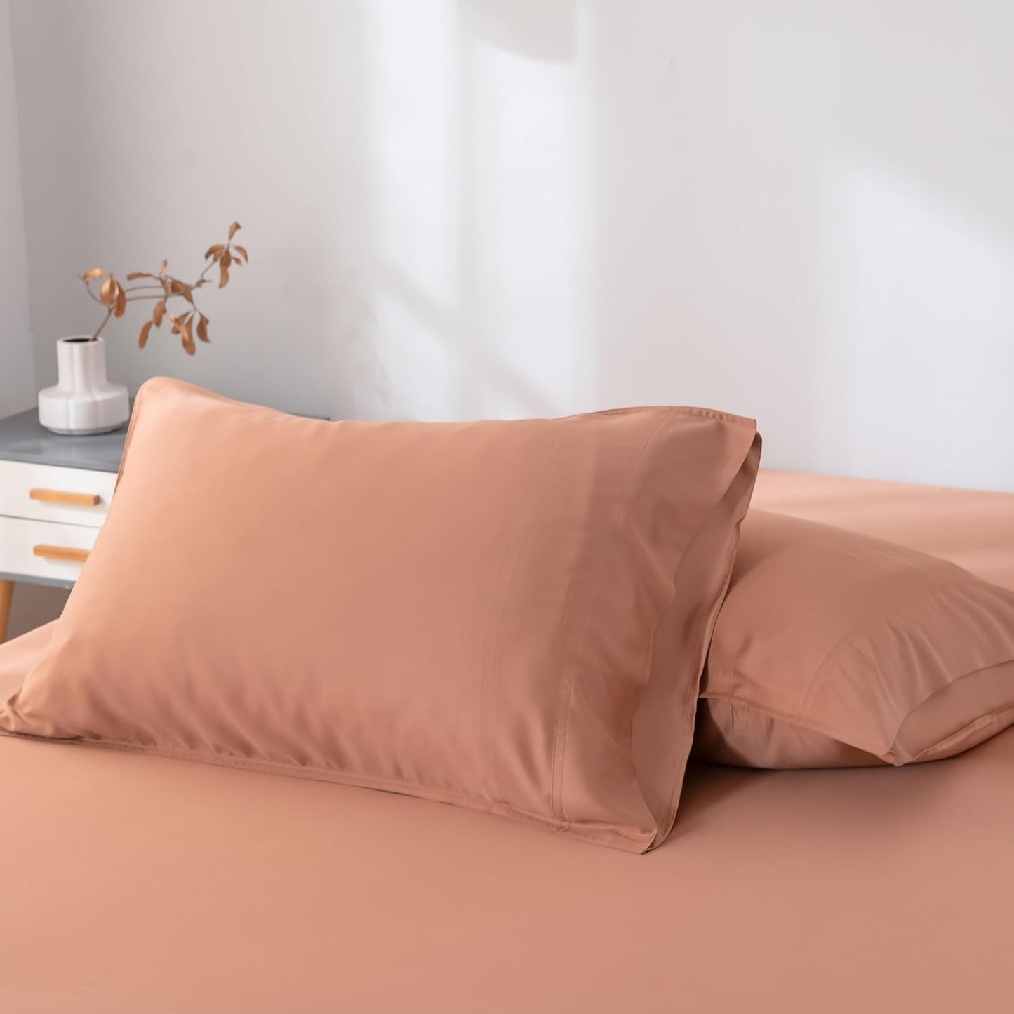Bella Coterie | Luxury Bamboo Viscose Standard Size Pillowcase Set
