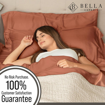 Bella Coterie | Luxury Bamboo Viscose Standard Size Pillowcase Set