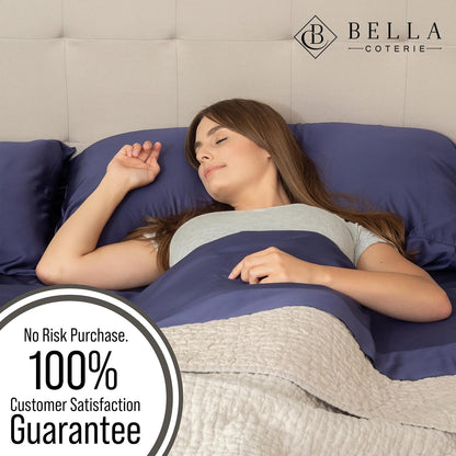 Bella Coterie | Luxury Bamboo Viscose Standard Size Pillowcase Set