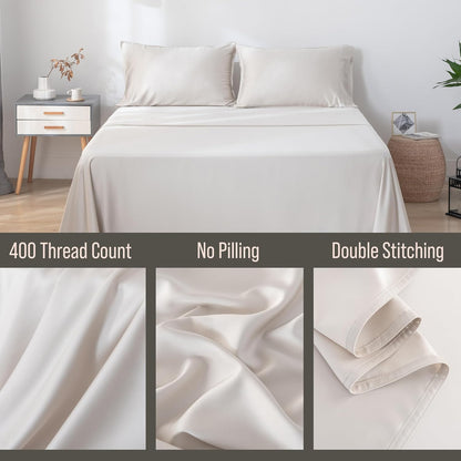 Bella Coterie | Luxury Bamboo Viscose Standard Size Pillowcase Set