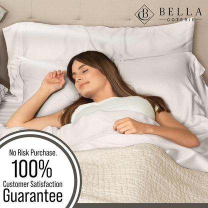 Bella Coterie | Luxury Bamboo Viscose Standard Size Pillowcase Set