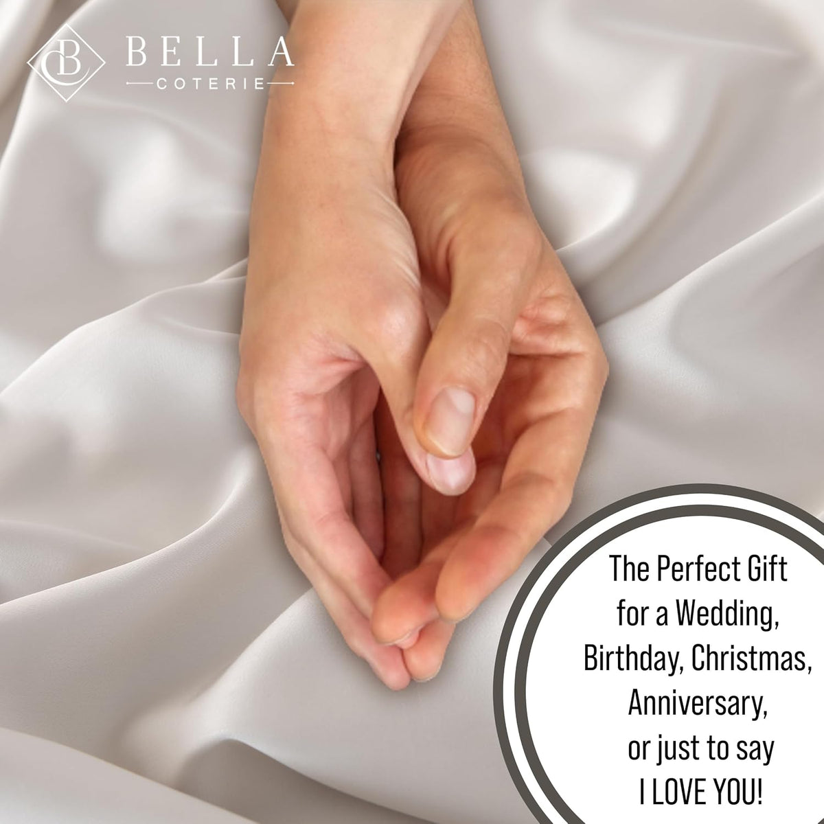 Bella Coterie | Luxury Bamboo Viscose Standard Size Pillowcase Set