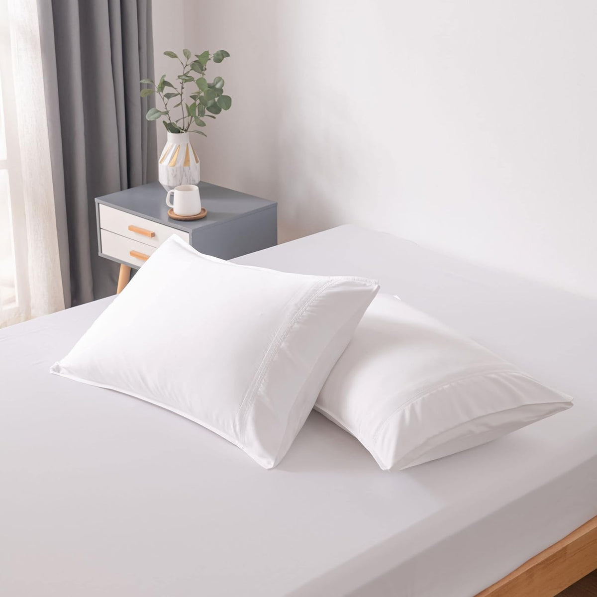 Bella Coterie | Luxury Bamboo Viscose Standard Size Pillowcase Set