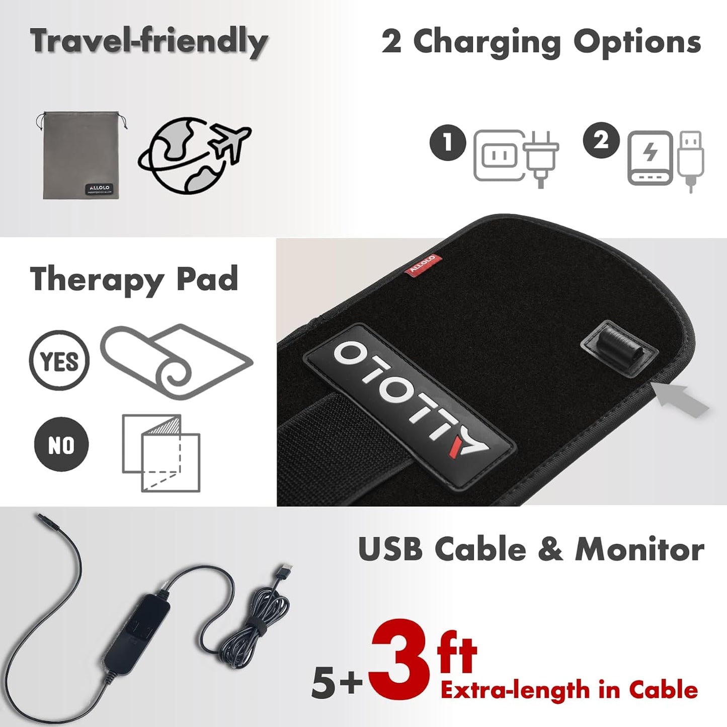Red Light for Body, 3 in 1 LEDs Red Light Belt with Timer Remote Control, 660nm 850nm Infrared Light Pad for Body Waist Shoulder Knee, 12.6" x 6.3" Large Area