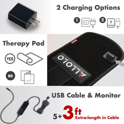 Red Light for Body, 3 in 1 LEDs Red Light Belt with Timer Remote Control, 660nm 850nm Infrared Light Pad for Body Waist Shoulder Knee, 12.6" x 6.3" Large Area