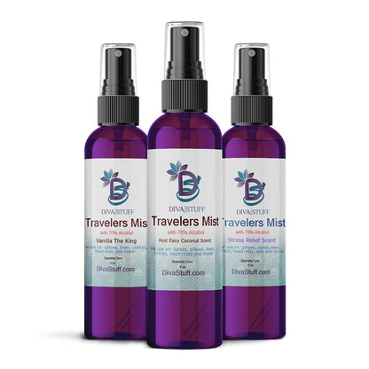 Pillow Mist - Promotes Clear Skin & Protects from Acne-Causing Funk, Cleans Pillows, Hands & Sheets - Aromatherapy Spray for Relaxation & Sleep, Made in USA (Lavender, Dual Pack, 4 oz Each)