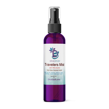 Pillow Mist - Promotes Clear Skin & Protects from Acne-Causing Funk, Cleans Pillows, Hands & Sheets - Aromatherapy Spray for Relaxation & Sleep, Made in USA (Lavender, Dual Pack, 4 oz Each)