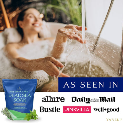 Yareli Magnesium Flakes, 15lb Dead Sea Bath Soak, Alternative to Epsom Salt